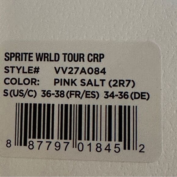 WILDFOX WOMEN’S SPRITE WORLD TOUR CROP IN PINK SALT NWT - Picture 8 of 8